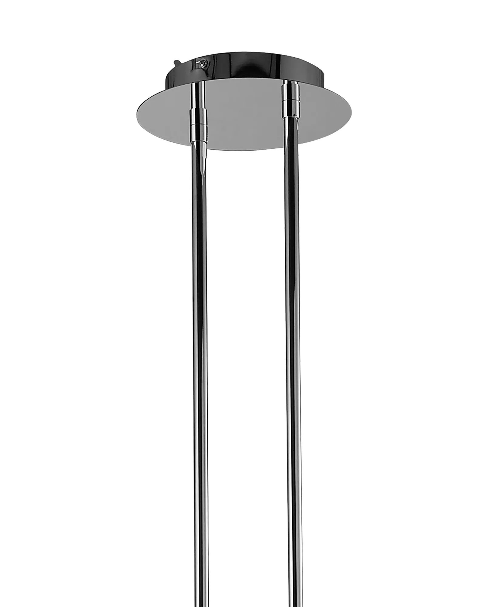 Tiffany Crystal Pendant 6+6 Light Polished Chrome M3853/CS  Mantra Tiffany Polished Chrome-Cream